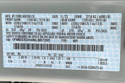 2022 Ford Bronco Badlands Advanced