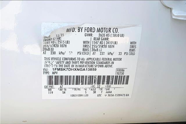 2022 Ford Explorer XLT
