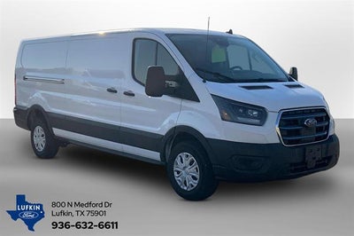 2023 Ford E-Transit Cargo Van T-350 148" Low Rf 9500 GVWR RWD
