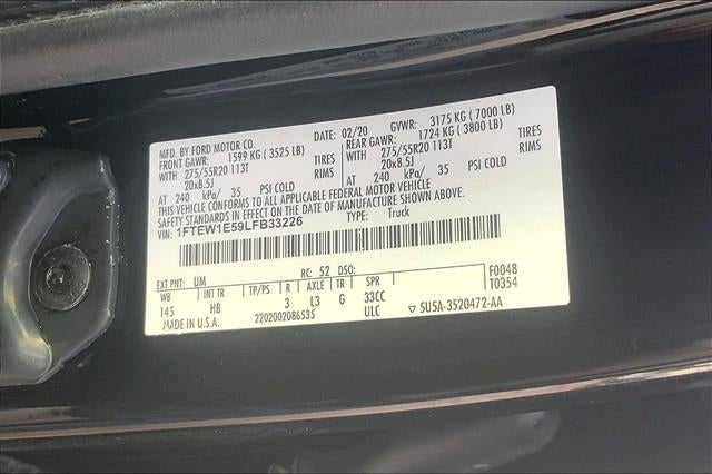 2020 Ford F-150 Lariat