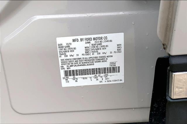 2022 Lincoln Nautilus Standard