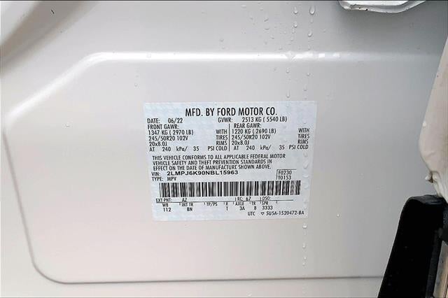 2022 Lincoln Nautilus Reserve