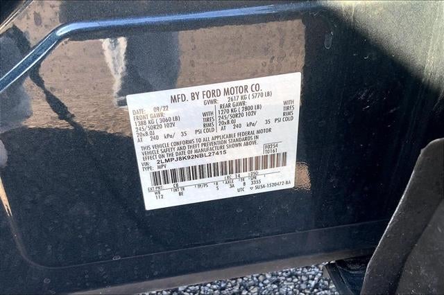 2022 Lincoln Nautilus Reserve