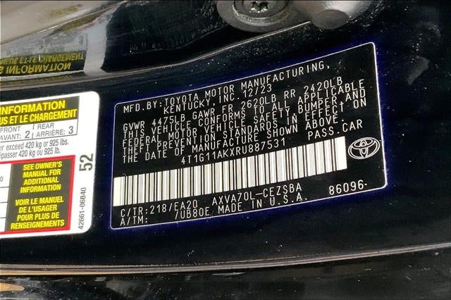 2024 Toyota Camry SE