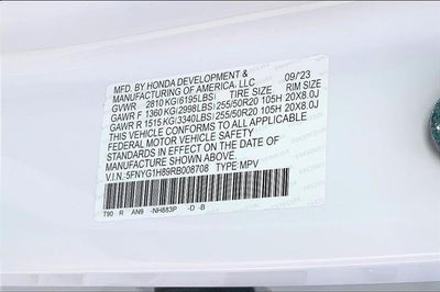 2024 Honda Pilot Elite