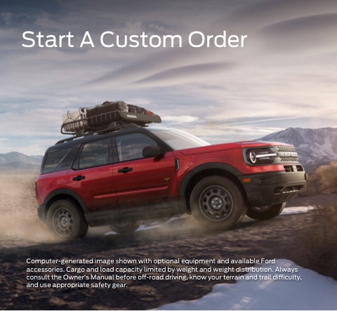 Start a custom order | Lufkin Ford in Lufkin TX