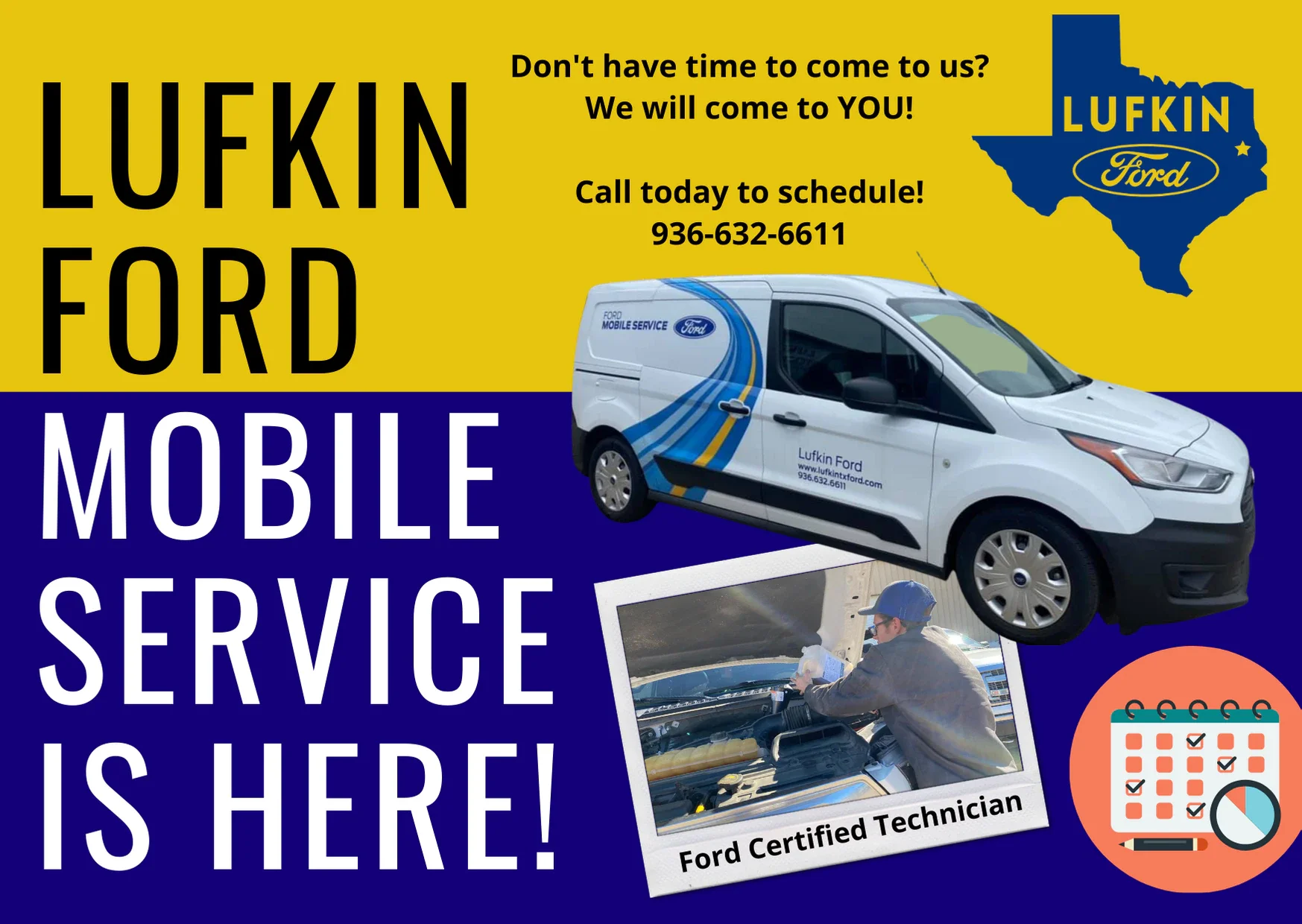 Lufkin Ford Mobile Service
